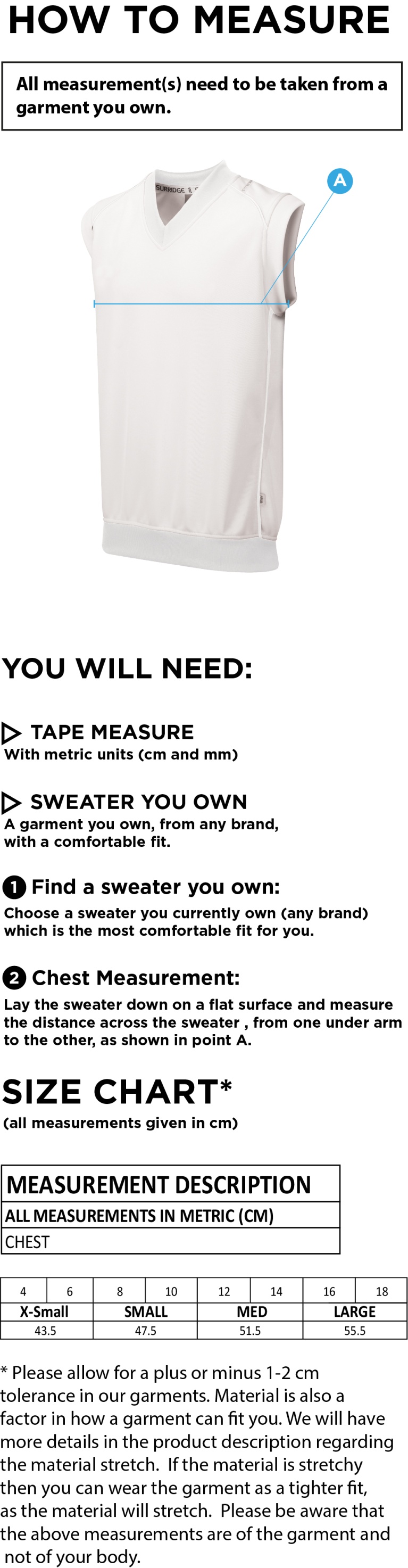 LAKENHEATH CC BLAST SLEEVELESS WOMENS SWEATER-Ivory - Size Guide