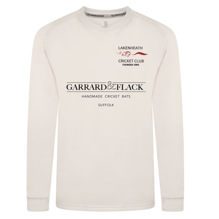 LAKENHEATH CC BLAST LONG SLEEVE WOMEN'S SWEATER - Ivory