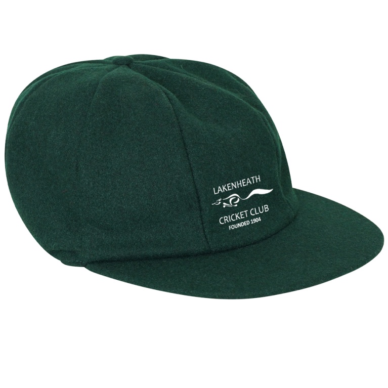 Baggy Cricket Cap - Bottle Green