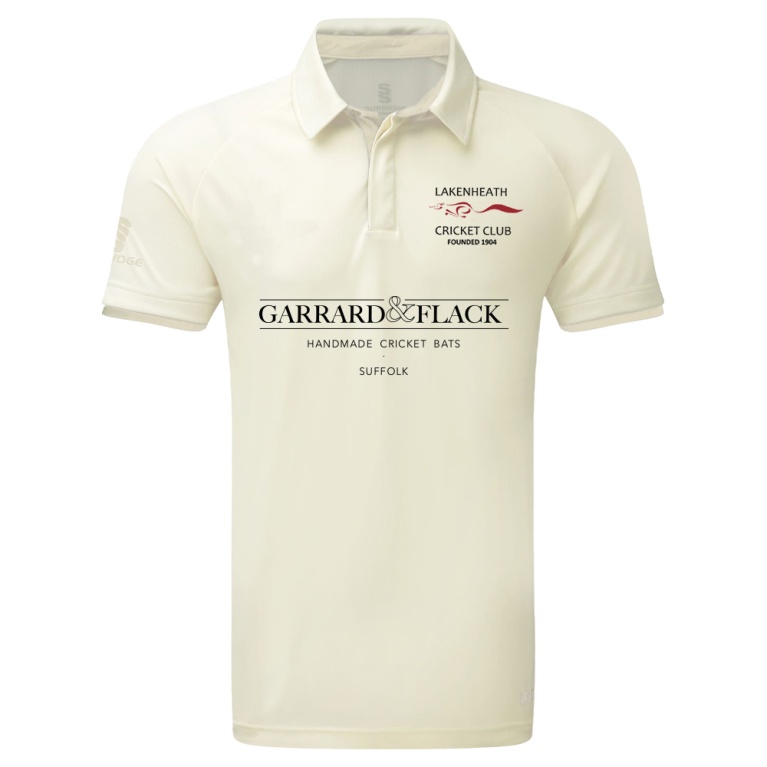 LAKENEATH CC Dual Cricket Shirt Short Sleeve Womens